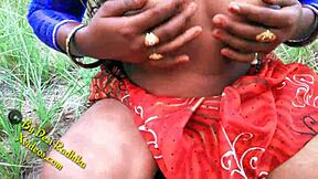 Indian Couple Has Sex In Jungle Forest Outdoor Ranch