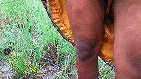 Indian Couple Has Sex In Jungle Forest Outdoor Ranch