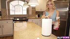 Single Mom Bends Over For Rough Doggystyle Hookup