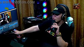 Daniely Patricia Red Kisses During Podcast Interview Leaving Ruan Speechless With Dirty Talk