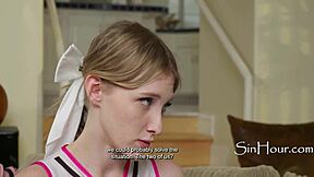 Virgin Cheerleader Melody Marks Loses It Emotionally To Diego Perez