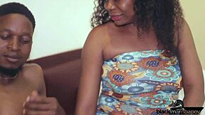 I Cum in My Boss Wifes Mouth After She Caught Me Sneaking Up on Her