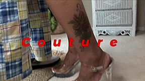 Couture Takes Anal From Big Black Cock In Shaved Pussy Scene