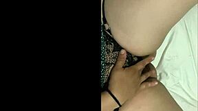 Latina sneaks into stepbrother's room feeling horny