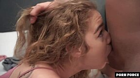 college girl submits to big cock quickie