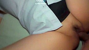 I handcuff the college girl and tear her tight pussy