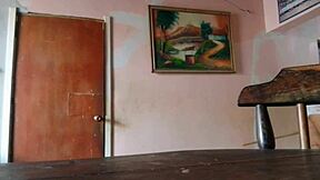 Morena Latina seduces padrastro with huge ass