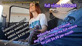 Risky Masturbation Inside Car In Public For Hot One