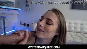 tiny blonde teen stepdaughter kyler quinn in pov