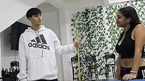 Colombian teen 18+ tattooed stepsister rides uncle in family business taboo