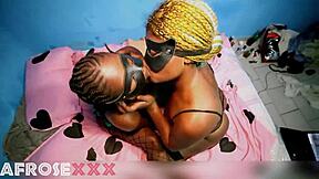 Big Booty Lesbian Having Passionate Sex