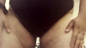 Bbw Ariana Dances And Twerks In Her First Thong Until She Gets Wet