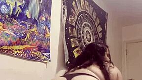 Bbw Ariana Dances And Twerks In Her First Thong Until She Gets Wet