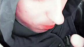 Beautiful Tattooed Cuck's Intriguing Self-Sucking Autofellatio