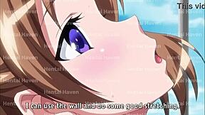 Stepsister Bends Over For Monster Cock Stretching And Creampie