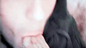 Beautiful Tattooed Cuck's Intriguing Self-Sucking Autofellatio