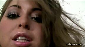 Riley reid jerks four cocks for huge facial