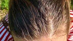 Fucked the Wet Girl in Her Little 18+ Slobbery Mouth on Hot Summer Day