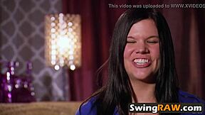 Swingraw season 5 episode 2 featuring couples in a group orgy.