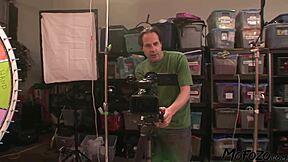 Amateur Model's Mouth Fucked by Huge Cock