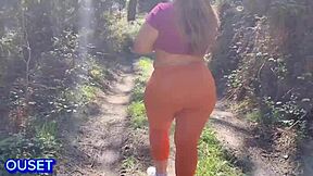 BBW Stepmom Public Fuck