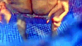 Milf Big Ass Fucked In Pool Prefers Monster Cock Over Food.