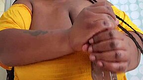 hand job happiness v3 with big natural tits