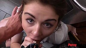 rosalyn sphinx sucks step daddy's balls