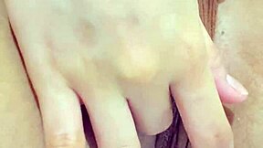 Homemade video of curvy asian stepdaughter masturbating to orgasm