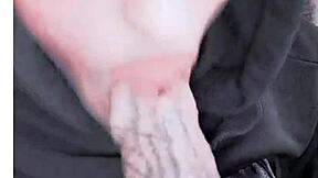 Beautiful Tattooed Cuck's Intriguing Self-Sucking Autofellatio