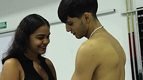 Colombian teen 18+ tattooed stepsister rides uncle in family business taboo