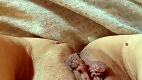 Milf reveals tight pussy or hides it teasingly