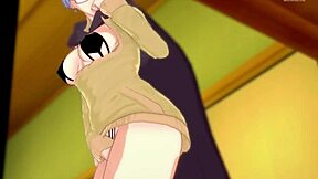 dandadan girls hentai compilation intensely features momo seiko aira in masturbation roleplay