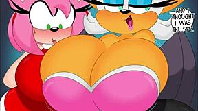 Amy Rose Furry Futanari Compilation!
