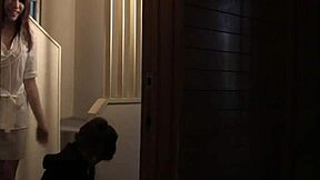 Pervert Shares Uncensored Asian Stepsister Aya Sakuraba In Threesome Fucking