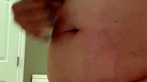 oh wow, boobunny shows off those big pierced nipple tits with tattoos 😍