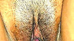 Sexy latina milf close up with cum on body