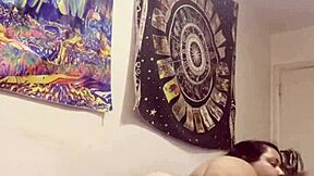 Bbw Ariana Dances And Twerks In Her First Thong Until She Gets Wet