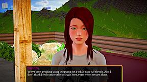 My New Family: Big Tits Girl Fucked Sideways With Monster Cock