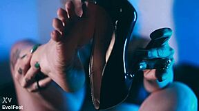 Marilou, are you ready for feet worship and masturbation with the queen?