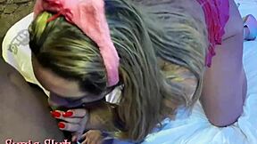 Petite sly kitten comes back craving intense anal with massive black cock