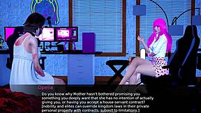 let's play stepmother's maid part 3, redhead femdom!