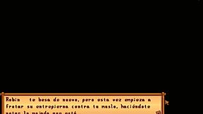 Explore the First Part of Xtardew Valley with Robin in Spanish Stardew Valley