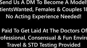 Aria nicole moans during missionary fucking by doctor tampa 😱