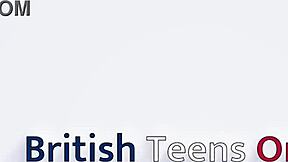 18-year-old British teen relaxes in hotel room.