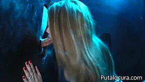 Spanish glory hole experience with Marlen Doll