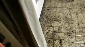 i gave my hot wife pov blowjob in public shower