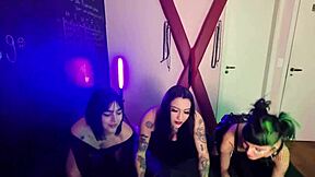 Feeling Grateful, the Girls Blow the Caretaker