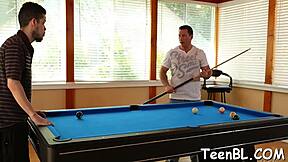 sweet darling slut gives juicy blowjob to chap's shaft, deepthroating with petite tits bouncing