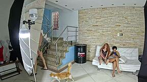 Talita Lima's First Time Behind Cameras In Shower Bareback